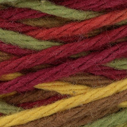 Image of Lily Sugar'n Cream Cotton Cone Yarn, 14 oz, Autumn Leaves Ombre, 1 Cone