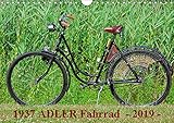 1937 ADLER Fahrrad (Wandkalender 2019 DIN A4 quer): Adler Damenfahrrad von 1937 (Monatskalender, 14 Seiten ) (CALVENDO Kunst)