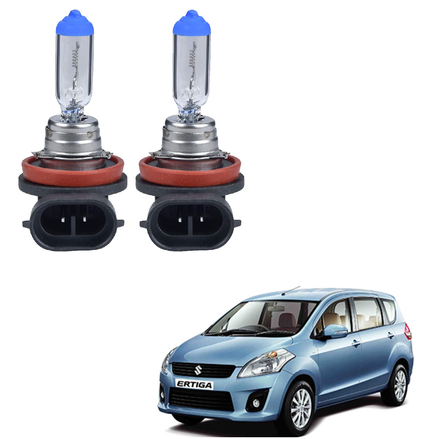 Auto Pearl Halogen Headlight Bulb fog light H8 12V 100W Fog Light Bulb