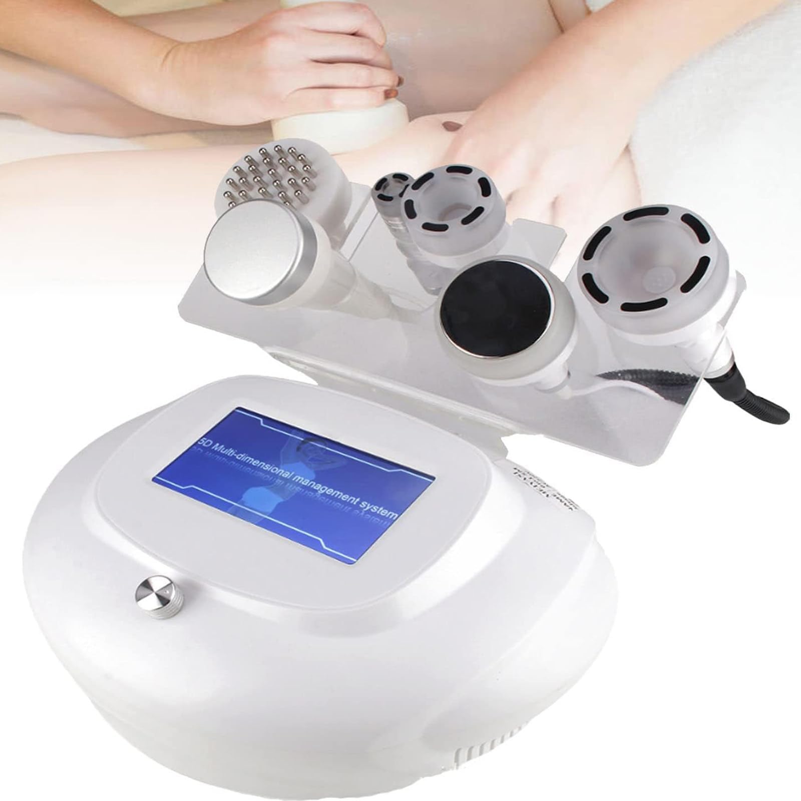 JIADUOFU 80k cavitation machine, 6 in 1 body sculpting machine multifunction cellulite reduction device body sculpting anti-cellulite lifting beauty device radio frequency vaccum massager