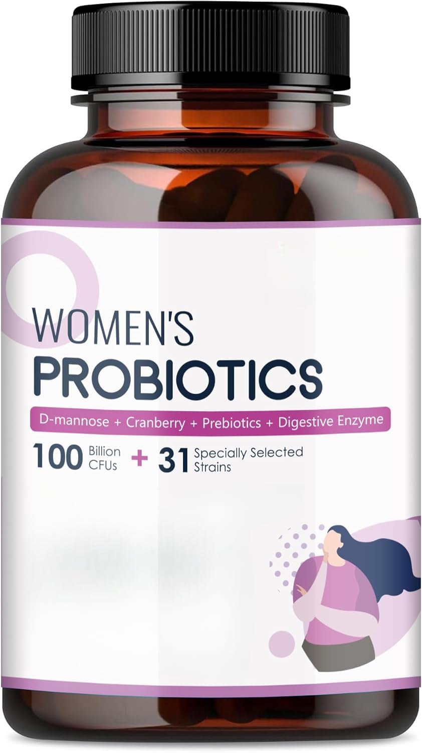 Probióticos para Mujeres con Enzimas Digestivas y Prebióticos