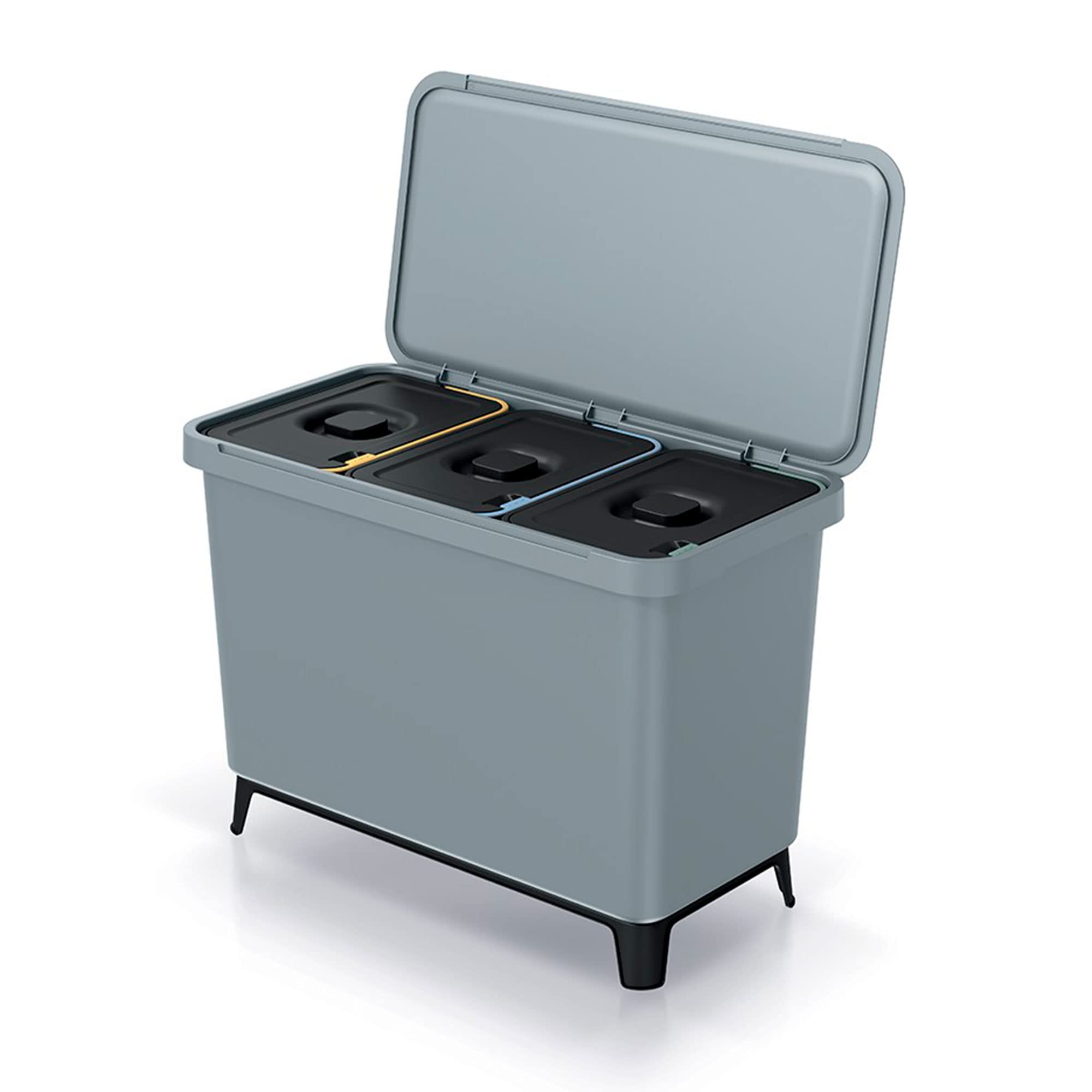 Classificatore di riciclaggio grigio 3x10L Keden