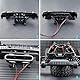 AXspeed 1/10 Frontscheinwerfer & Rücklicht Set RC LED Licht Lampe für ARRMA Big Rock 3S RC Auto
