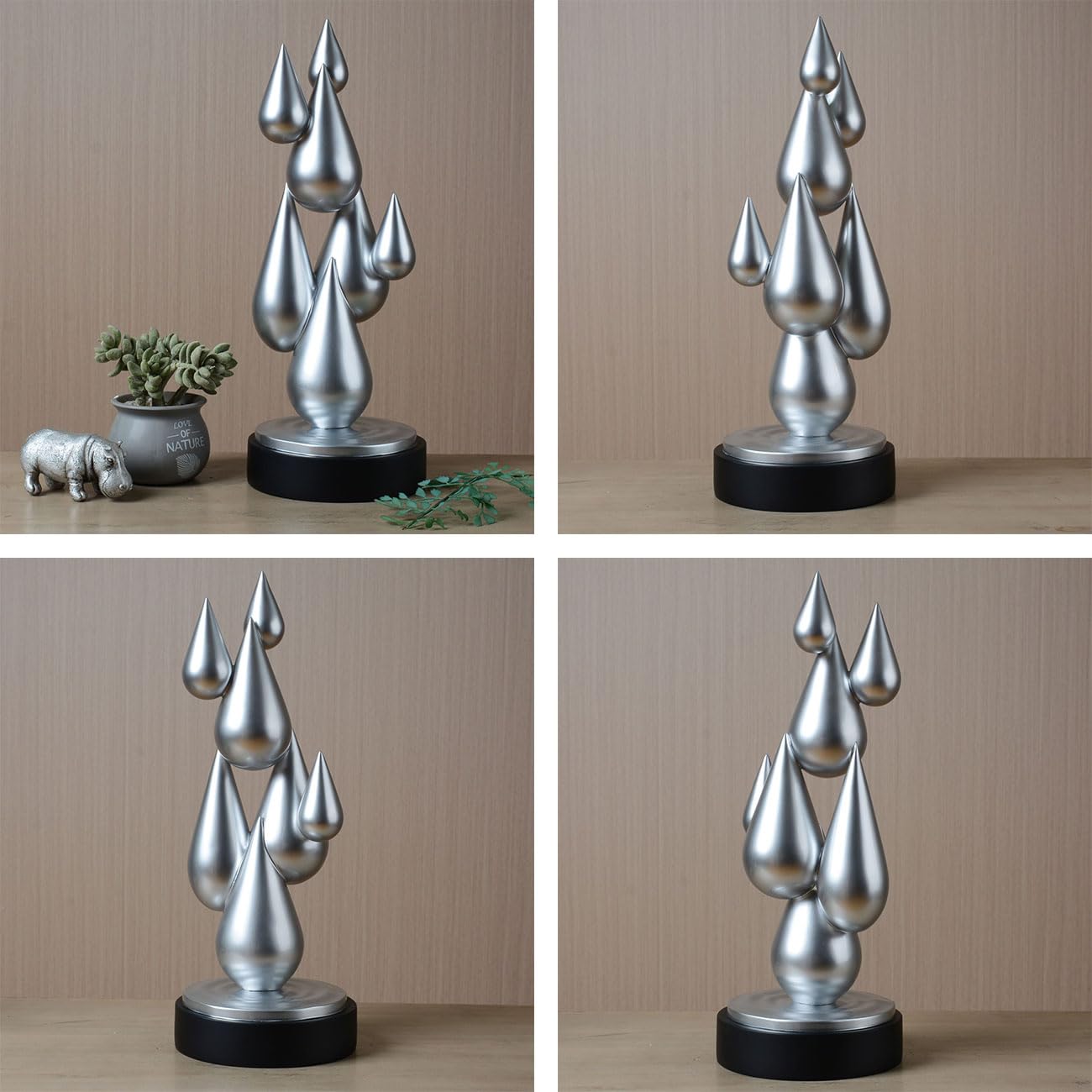 Moderna Scultura Decorazione Astratto Figurina Regalo Soprammobili Arte Statuetta Casa Ornamento Statua Resina 44cm