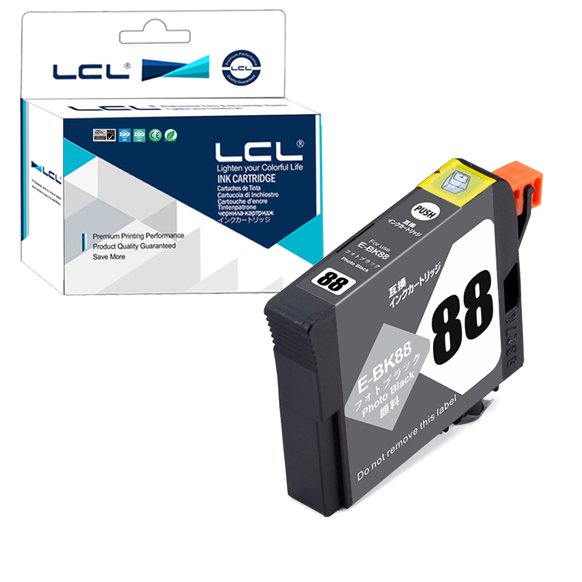 Amazon.co.jp: 【LCL】 （1パック BK） ICBK88 大容量 互換インク