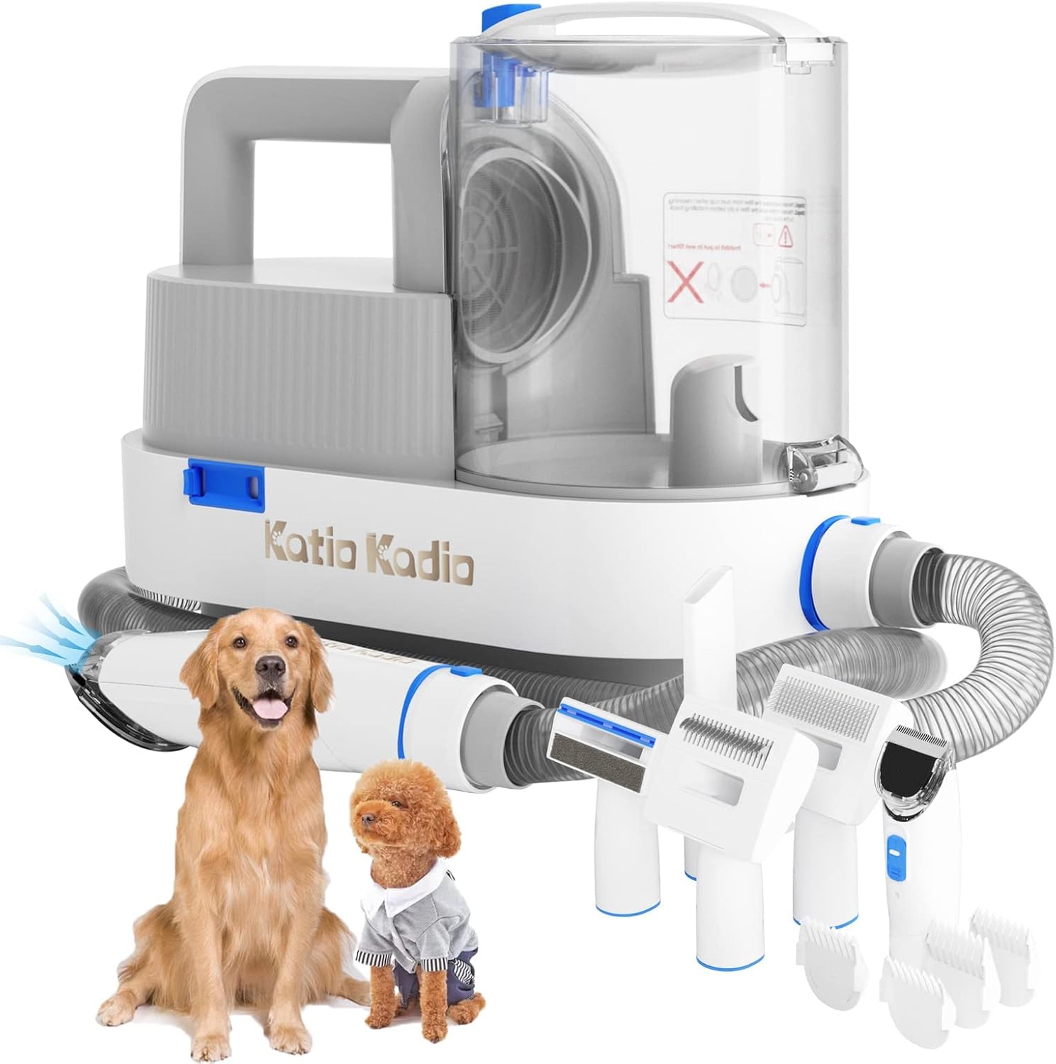 Dog Grooming Vacuum Kits with Multiple Tools Electric