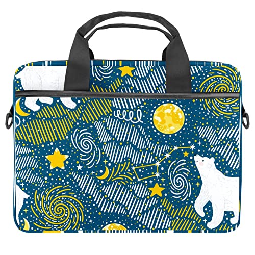 Sacoche ordinateur 13.3 pouces pour le bureau et les cours motif original ours
