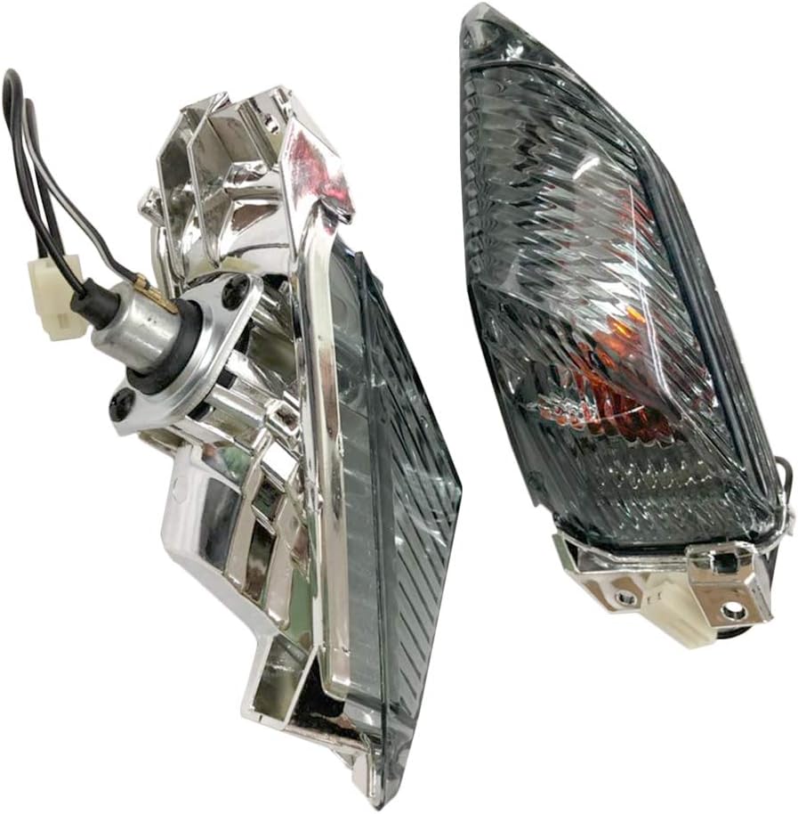 ZXMOTO Clean Rear Turn Signal Indicator Light for Suzuki GSXR 1000 K9 2009 2010 2011 2012 2013 2014 2015 2016, GSXR 600 GSXR 750 K11 2011-2019, Smoked Lenses