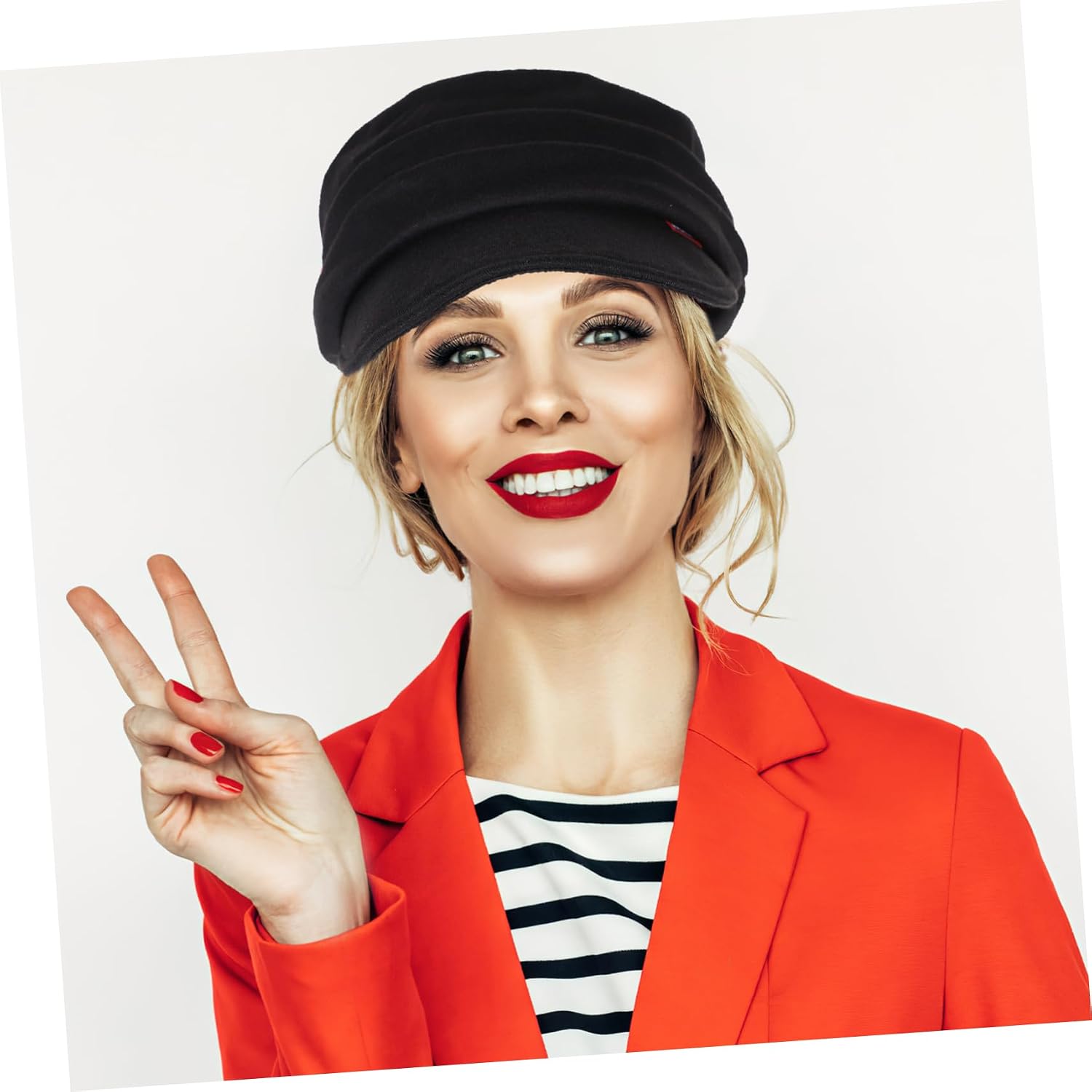 LIFKOME 2pcs Chic Women Fashion Hat Women Peaked Cap Stylish Casual Cap Hat for Girls Fashionable Accessory