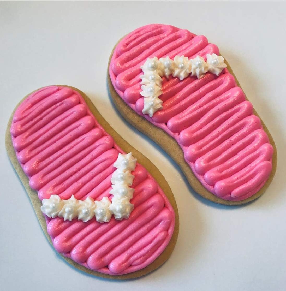 Ann Clark Flip Flop Summer Beach Cookie Cutter, Large, 4-1/4" Made in USA