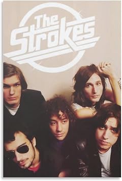 The Strokes Canvas Poster Bedroom Decoration Landscape Office Valentines Birthday Gift Unframe-style12x18inch30x45cm