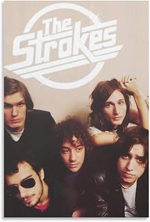 The Strokes Canvas Poster Bedroom Decoration Landscape Office Valentine's Birthday Gift Unframe-style12x18inch(30x45cm)