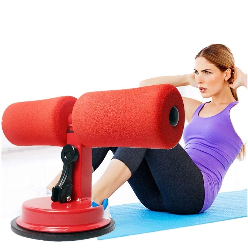 CPEX Fitness Exercise Tool for Sit-ups and Push-ups Assistant Device Lose Weight Gym Workout Abdominal curl Exercise with Suction Cup (Multicolor)-image-9