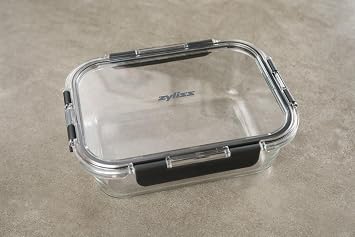 Zyliss 1.5L Glass Container Shatterproof Glass Airtight Food Storage Box
