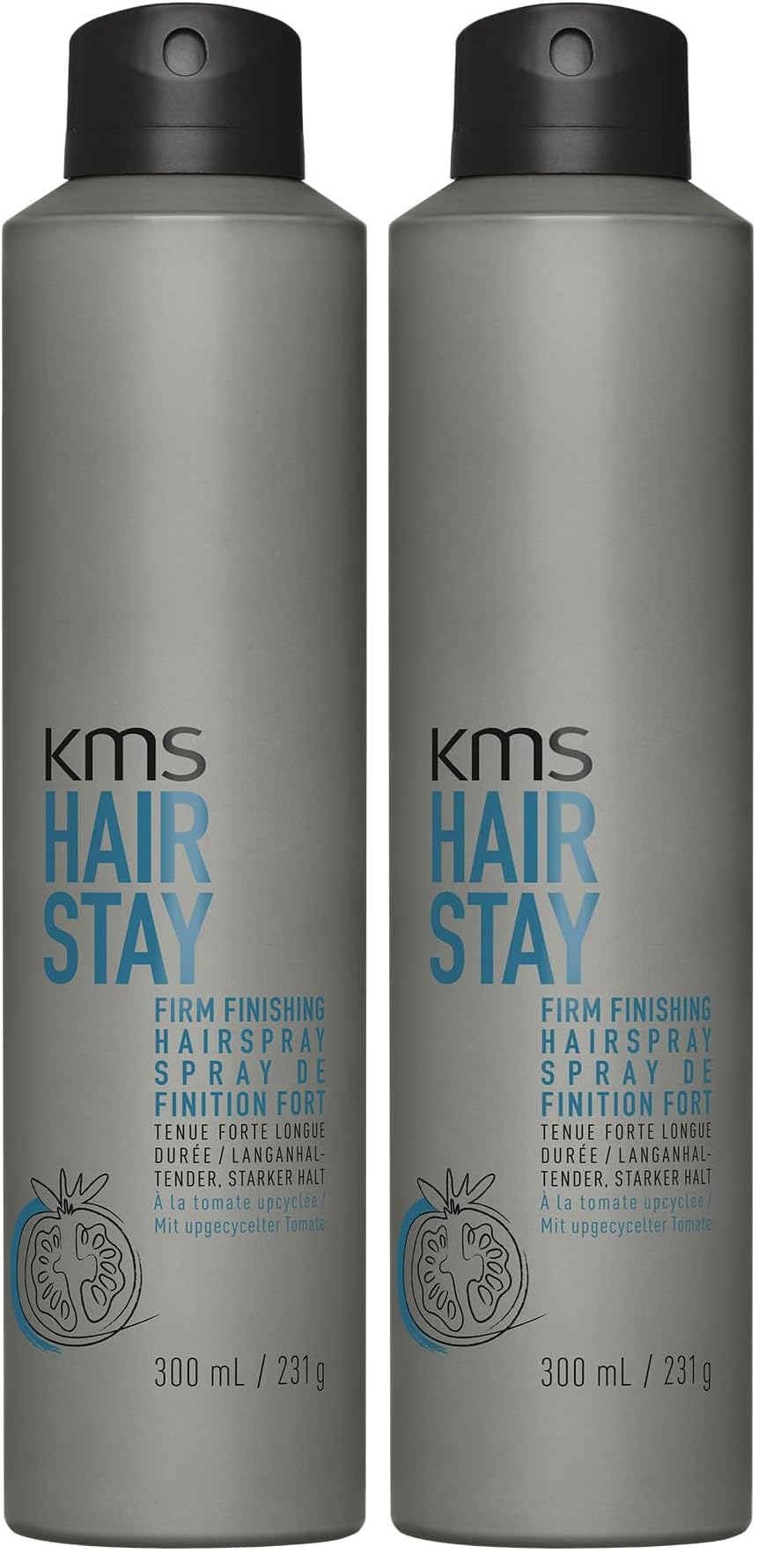 KMS HAIRSTAY Firm Finishing Hairspray (Packung mit 2)