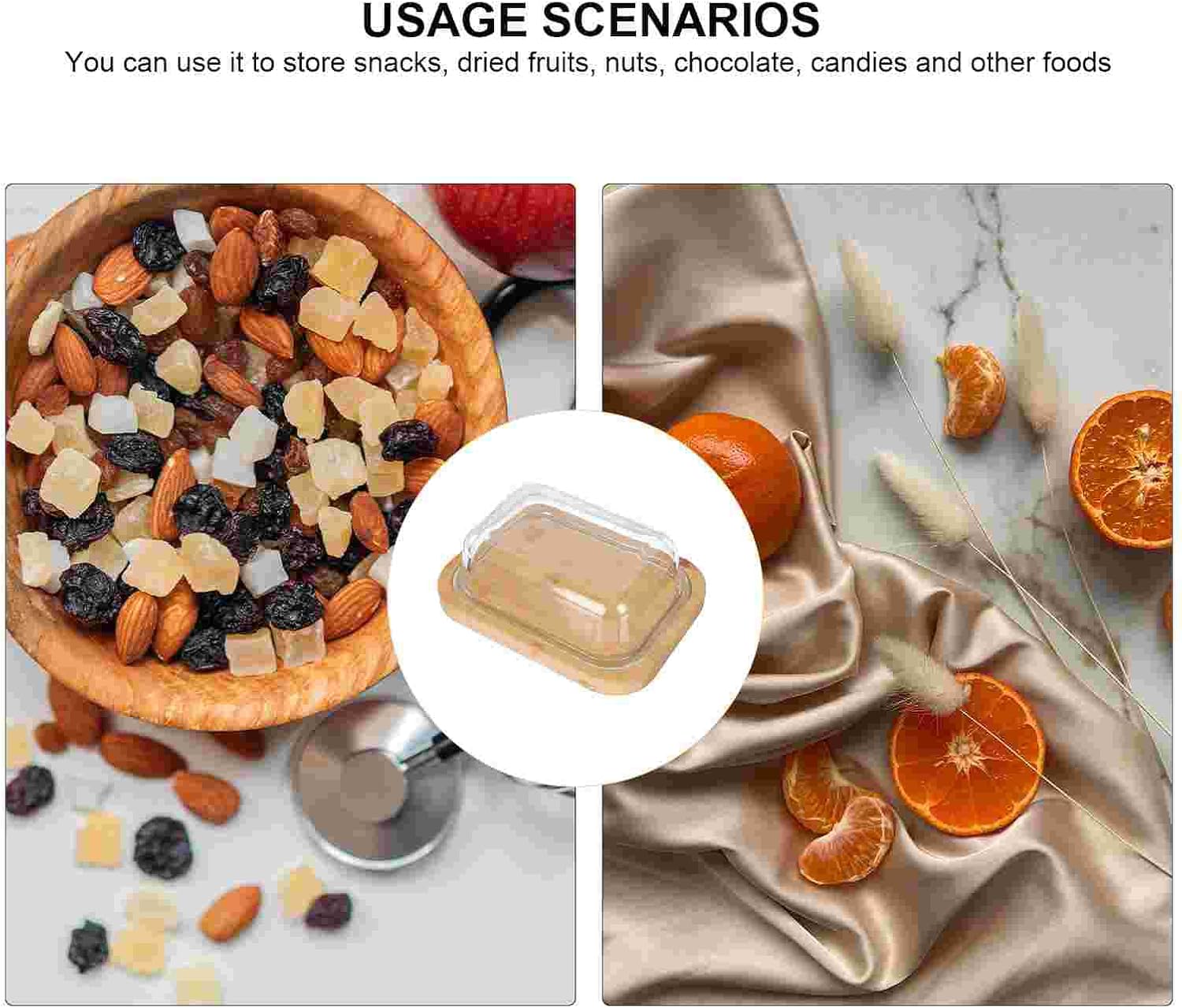 Butter Container Glass Crisper Box Butter Dish Butter Box Refrigerator Food Refrigerator Crisper Sealed Cheese Box for All Types of Butter