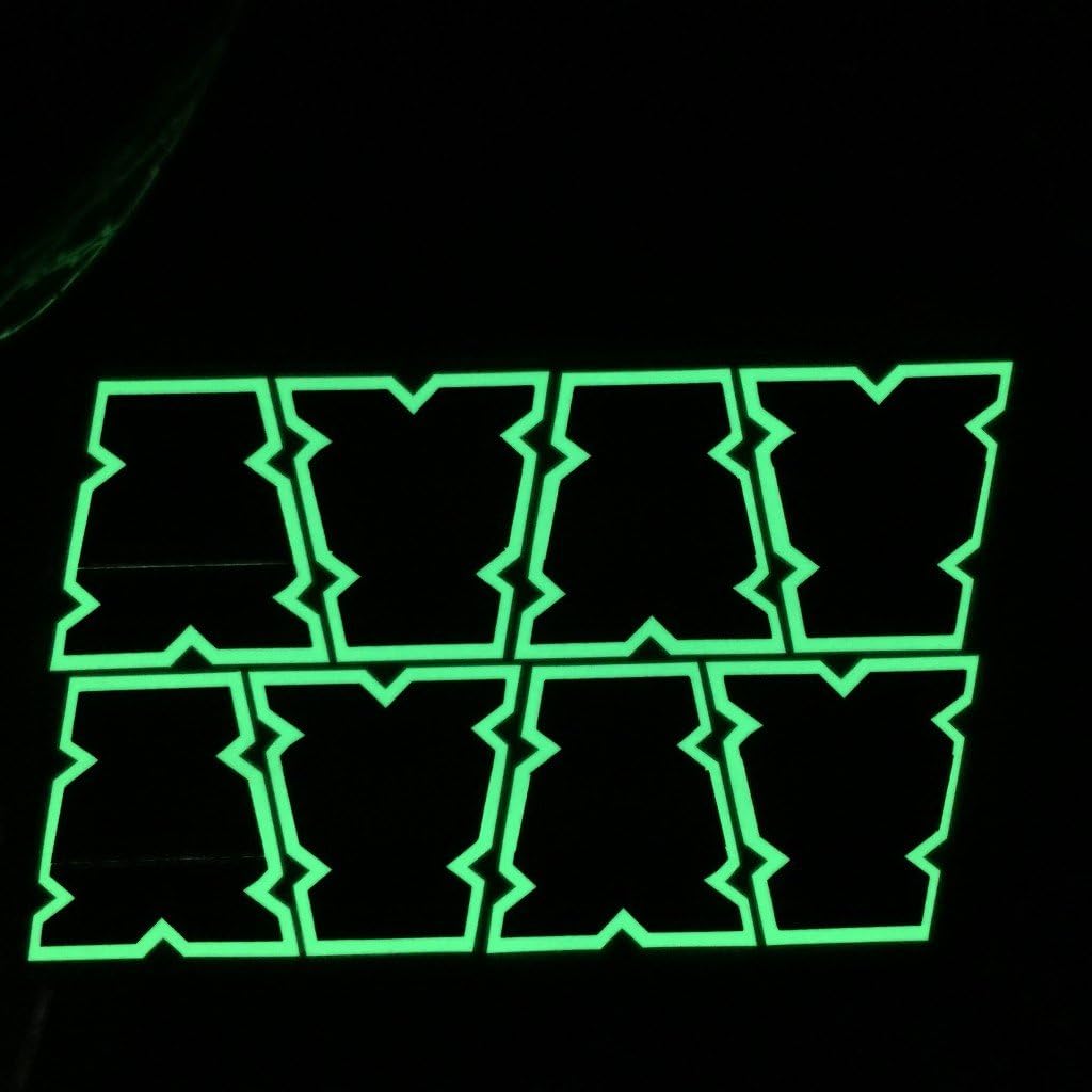 Blacked Out Helmet Tets (Set of 8)