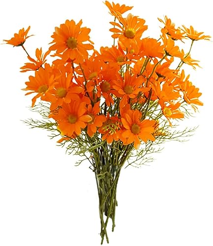 Flores artificiales para exteriores, plantas de imitación resistentes a los rayos UV, no se decoloran, arbustos, flores artificiales, ramo de flores