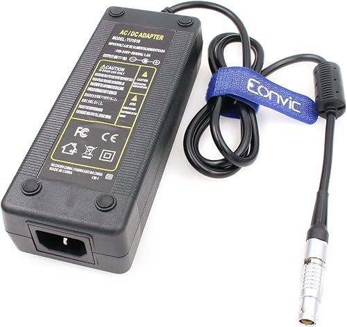 Miniatura 2 de Eonvic Fuente de alimentación de 15 V 10 A para cámara roja épica y escarlata DSMC2 DSMC 1B 6pin adaptador hembra cargador