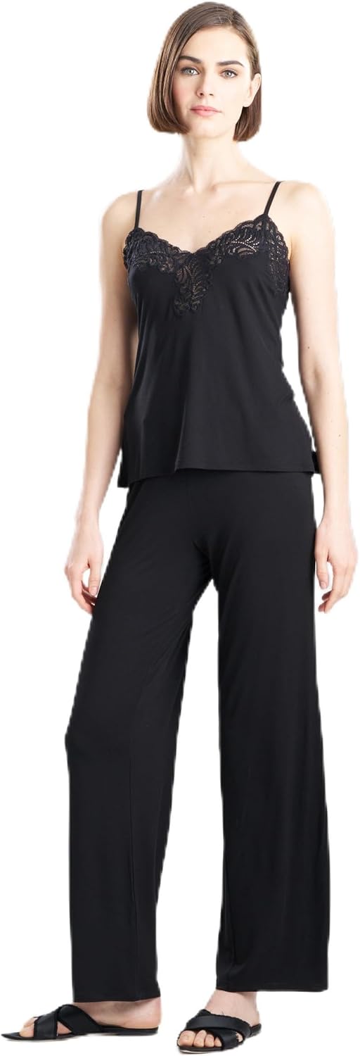Natori womens Feathers Essentials Cami Pj Set Length:, Inseam: