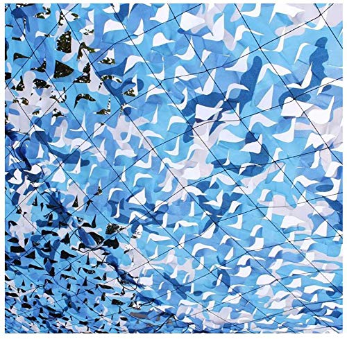 Filet de camouflage bleu XCYYBB anti-UV sur mesure pour le camping et les loisirs en plein air