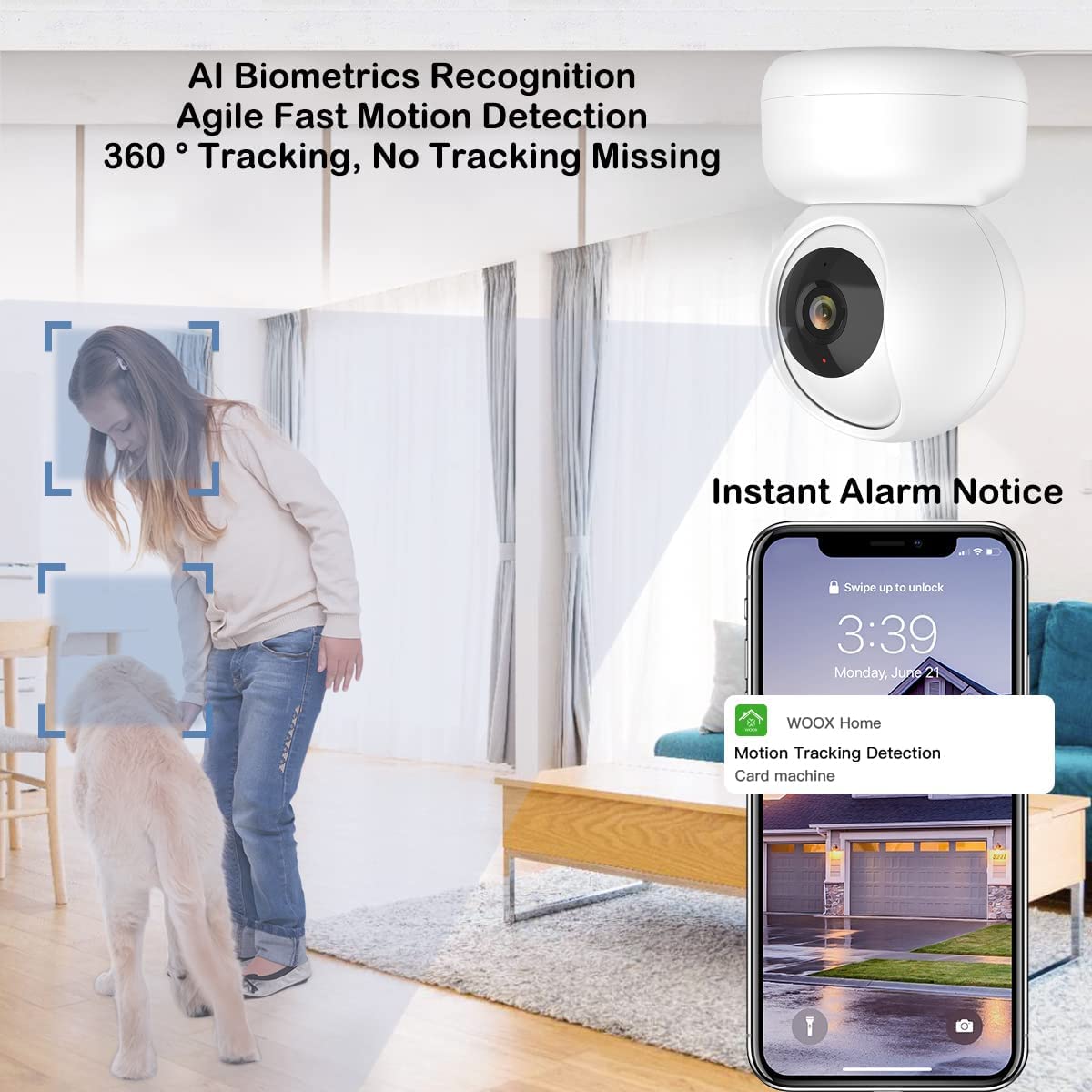 Wifi IP nanny camera met tweeweg intercom - wit - Smart Gear Compare