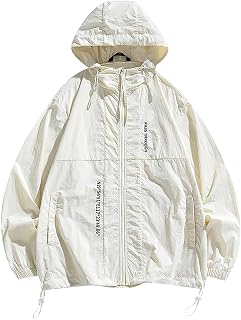 Fleece Jacket Men Walking Jackets for Windproof Water Resistant Lightweight Mountain Sport Coat