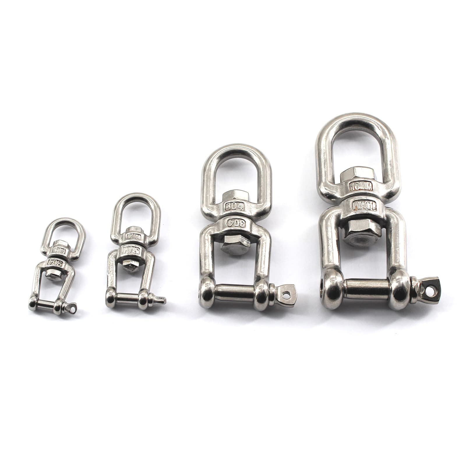 Spannschloss M6 X 90mm Haken - Öse DIN 1480 Edelstahl Niro F. Drahtseil