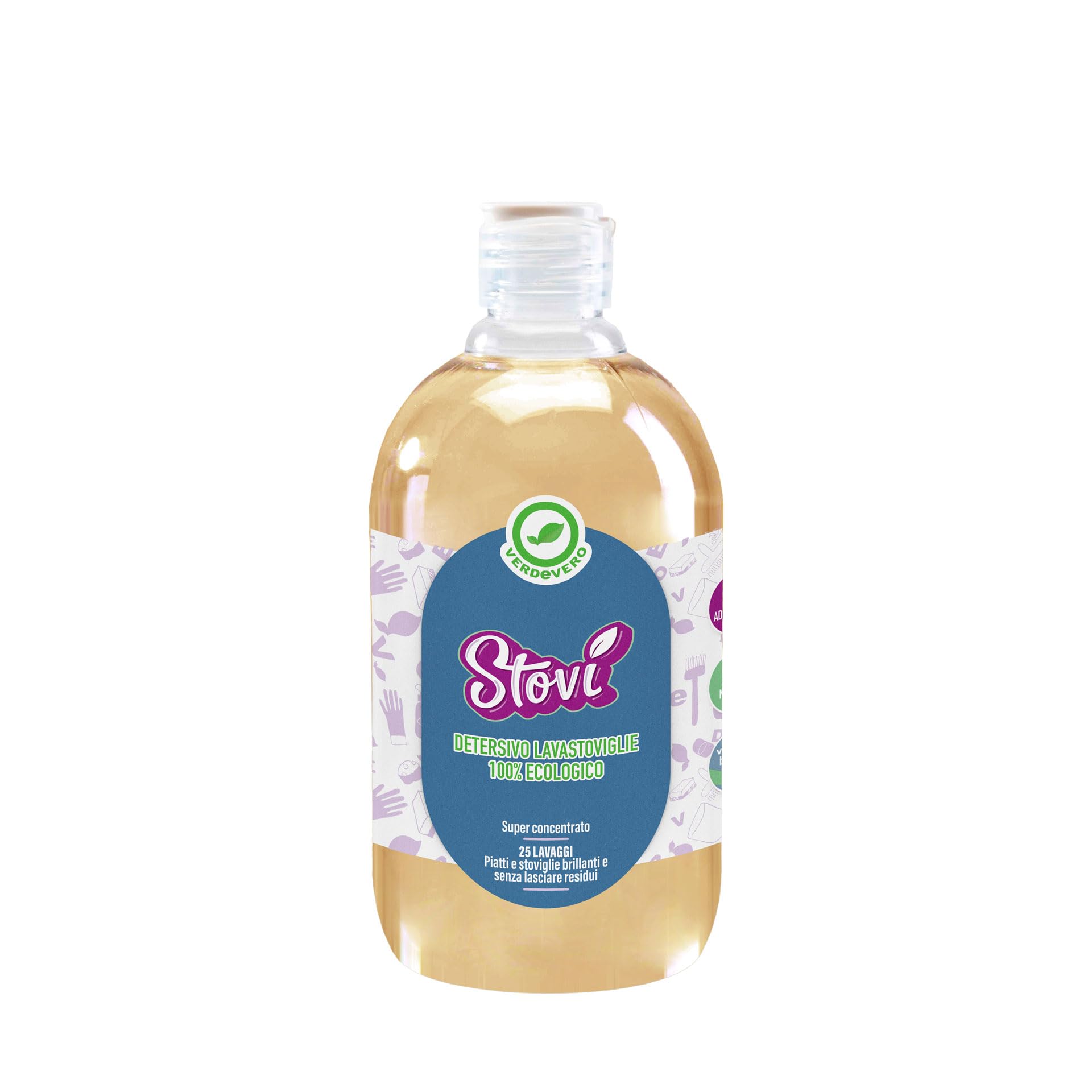 VERDEVERO Stovì Detersivo lavastoviglie ecologico Product Description