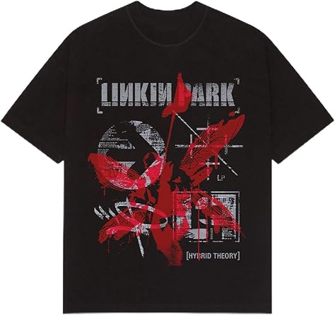 Hot Topic Linkin Park Hybrid Theory Symbols T-Shirt Black XL