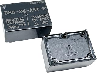 1Pcs BS6-5-AST-P BS6-12-AST-P BS6-24-AST-P (7520A-5V/12V/24V-16A) Relay 4 Pins(BS6-24-AST-P 24V)