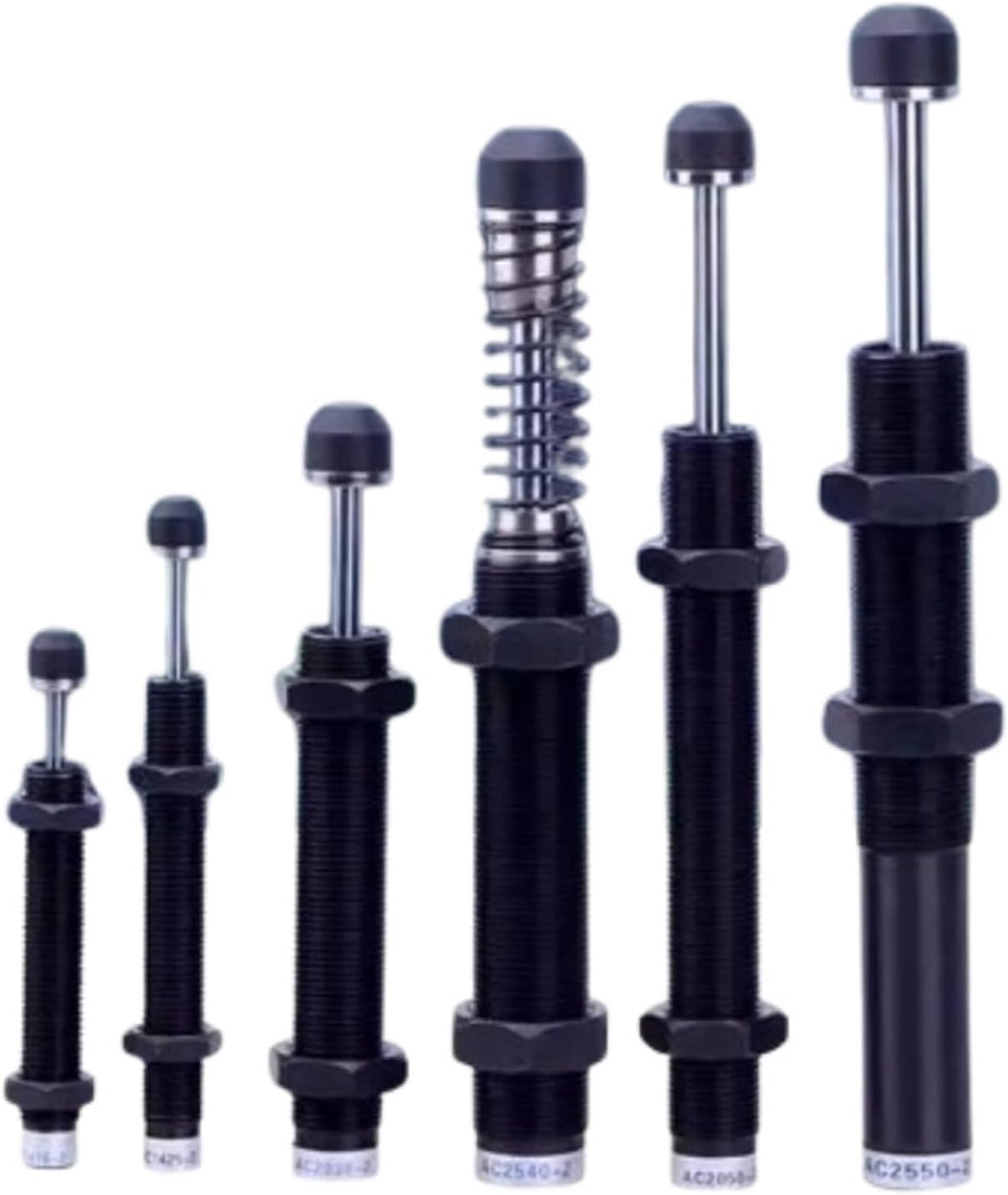1pcs AC3625 automatic compensating hydraulic buffer AC3325/3350/3660/3650/pneumatic hydraulic buffer damper shock absorber mechanical(AC3325,-2- Medium speed)