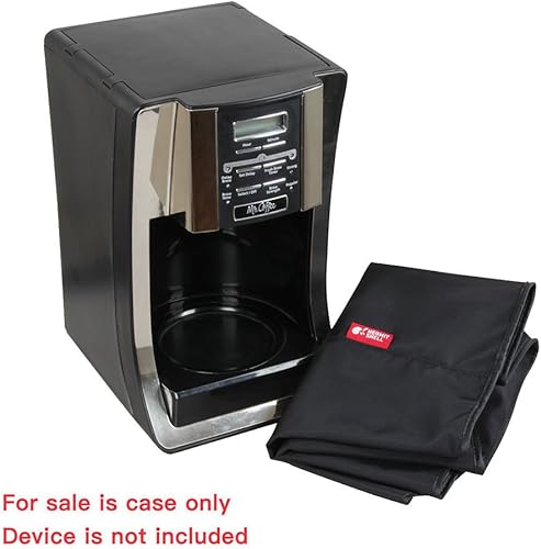 Vista 2 de Hermitshell Cubierta a prueba de polvo con forro de terciopelo suave para cafetera programable Mr. Coffee de 12 tazas con filtración de agua de 1