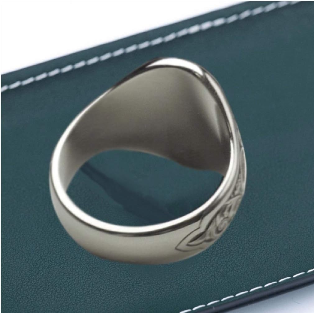 Skull Ring for Men, Norse Viking Skull Head Ring, Vint- Skull Totem Amulet Ring, Halloween Biker Ring, Hip Hop Ring, Punk Rock Skull Jewelry - Men - Image 6