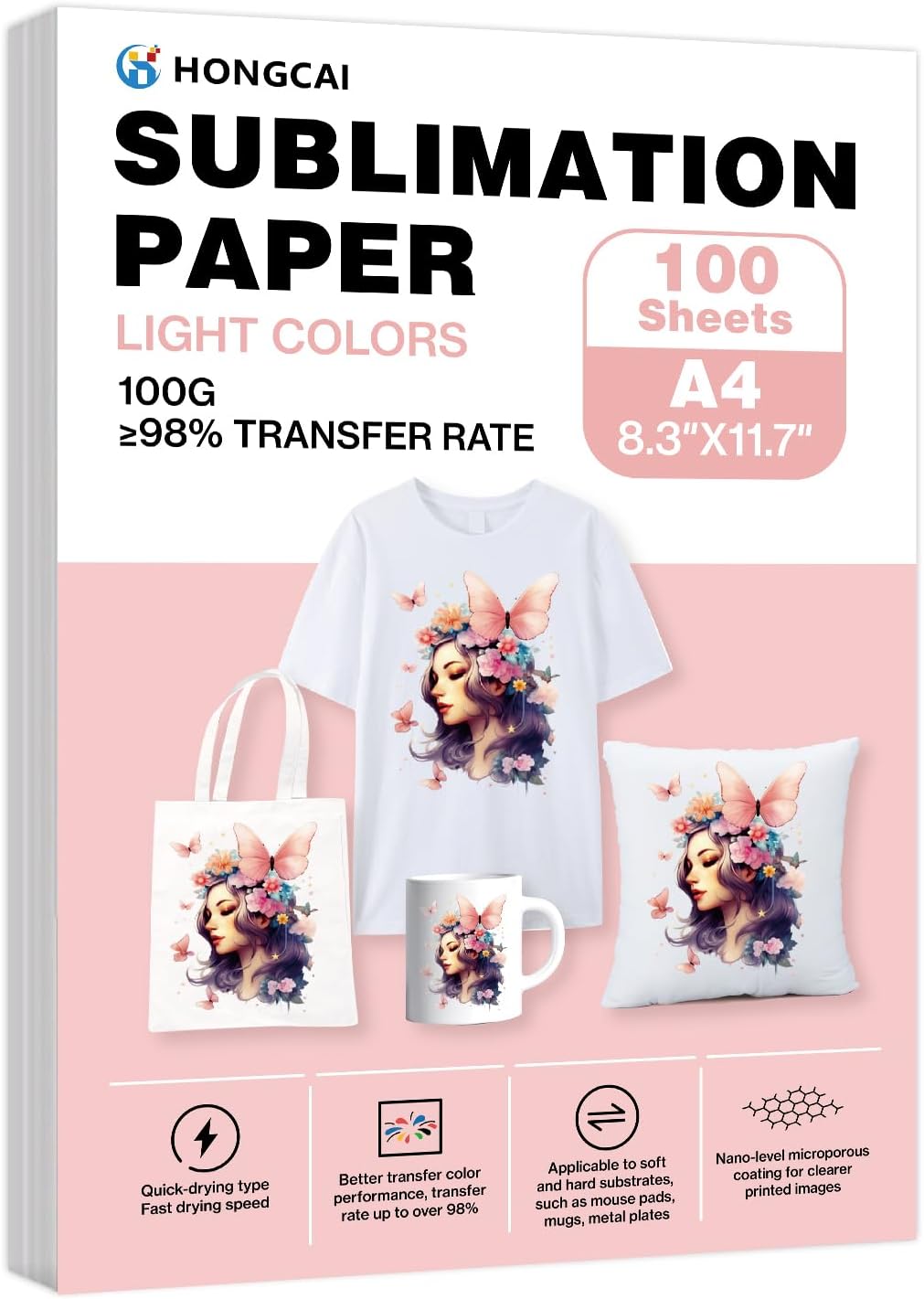 Sublimation Paper A4 100GSM for Epson Sawgrass Printers