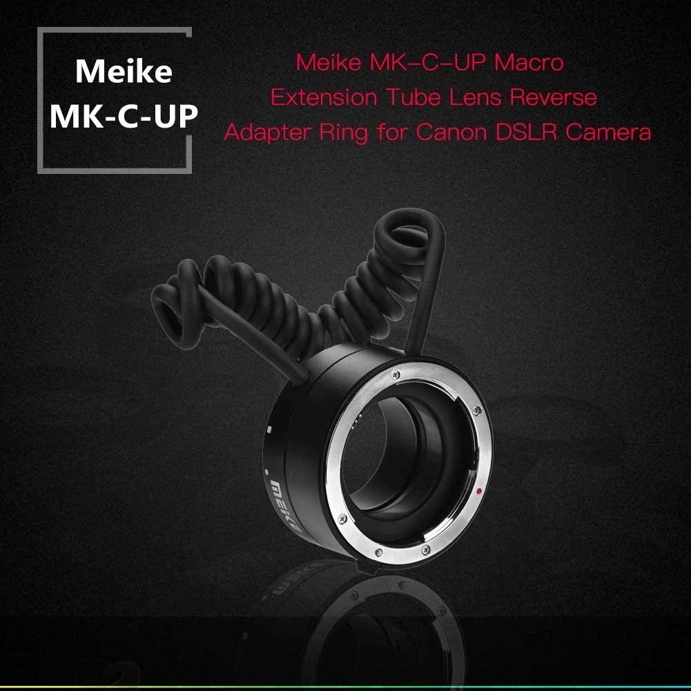 Meike MK-C-UP Makro-Verlängerungsrohr-Objektiv-Umkehr-Adapterring für Canon DSLR-Kamera