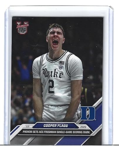 2024 Cooper Flagg Duke Basketball Rookie Card Bowman U #44