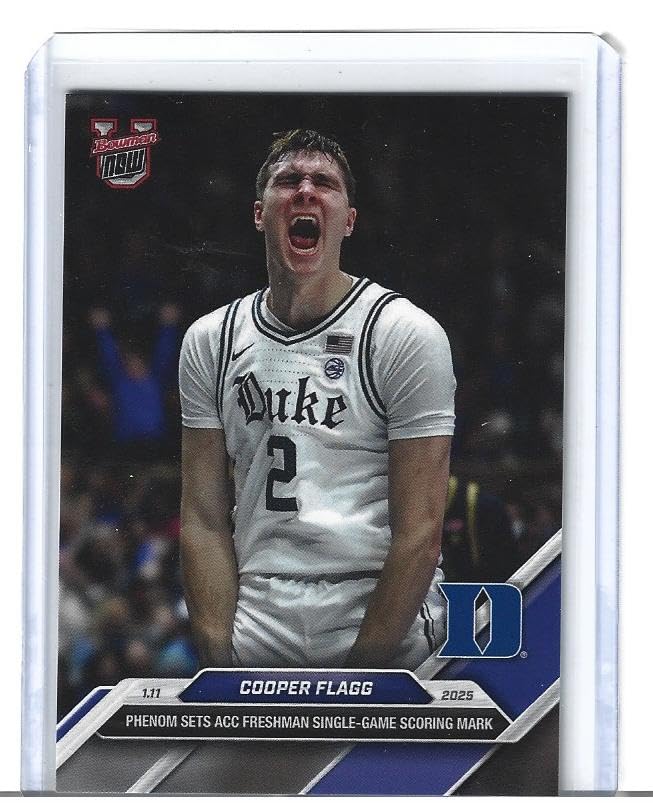 Amazon.com: 2024 Cooper Flagg Basketball Trading Rookie Card