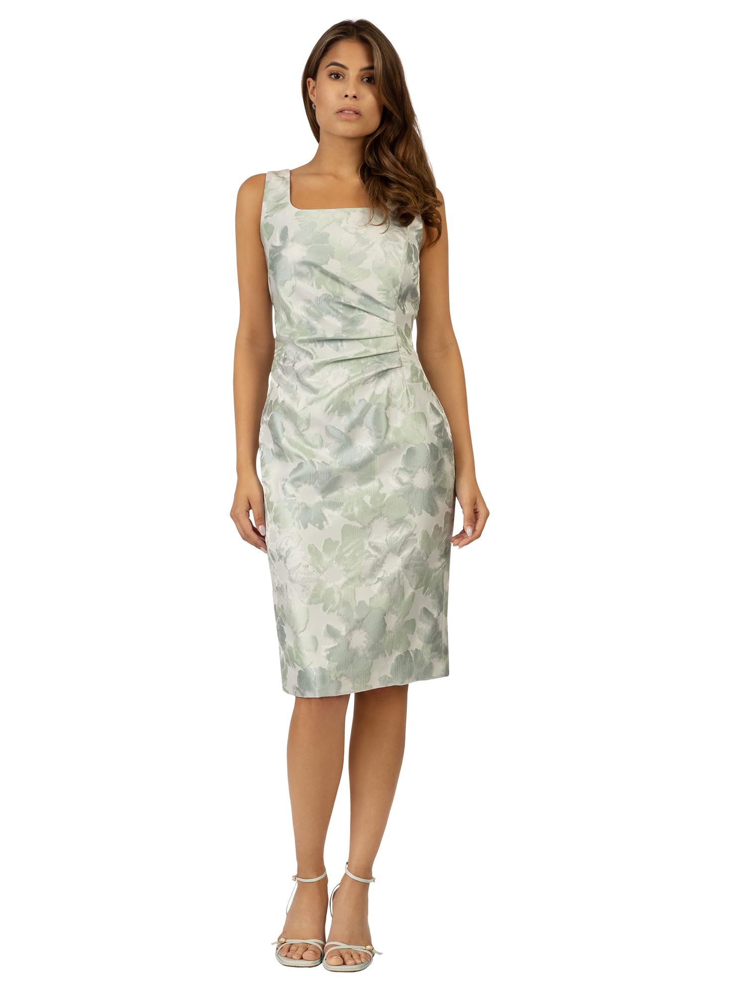 APART Damen Jacquard Hochzeitskleid - Formales Abendkleid Elegant