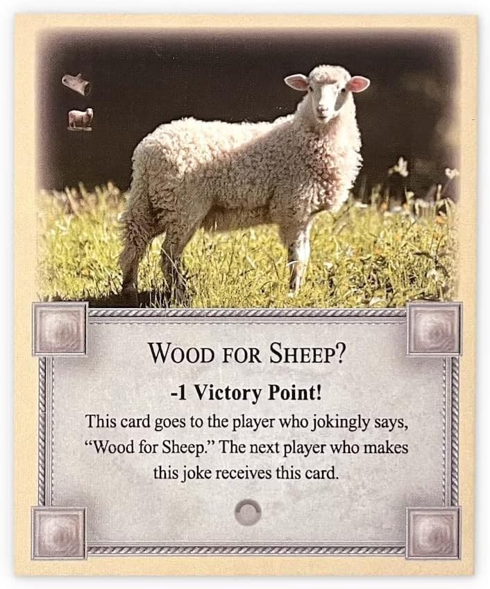 Victory Point Cards 5 Pack compatible with Catan's Settlers of Catan 5th Edition, Seafarers, Cities and Knights and Catan Expansions