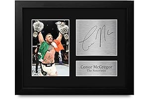 HWC Trading Conor McGregor Signed Picture UFC US Letter Size