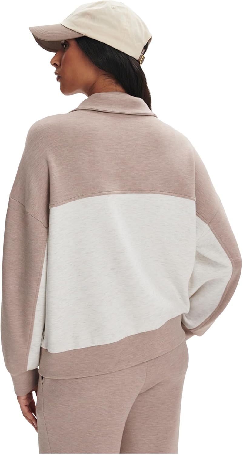 Varley womens Garcia 2 Tone Zip Through Sweat - Image 2