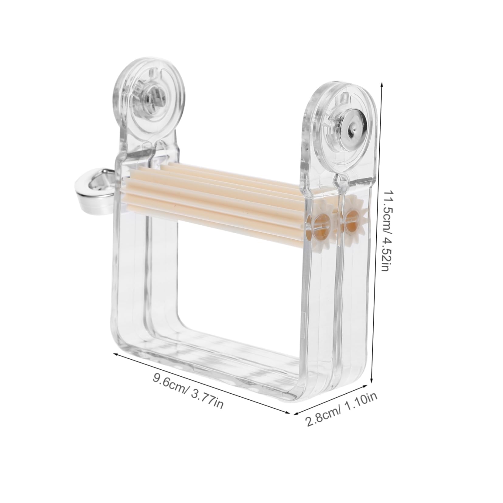 5piezas Dispenser Manual De Pasta De Dientes Squeezer De Tubos Para Cosméticos y Herramienta De Extracción y Reduce El Desperdicio