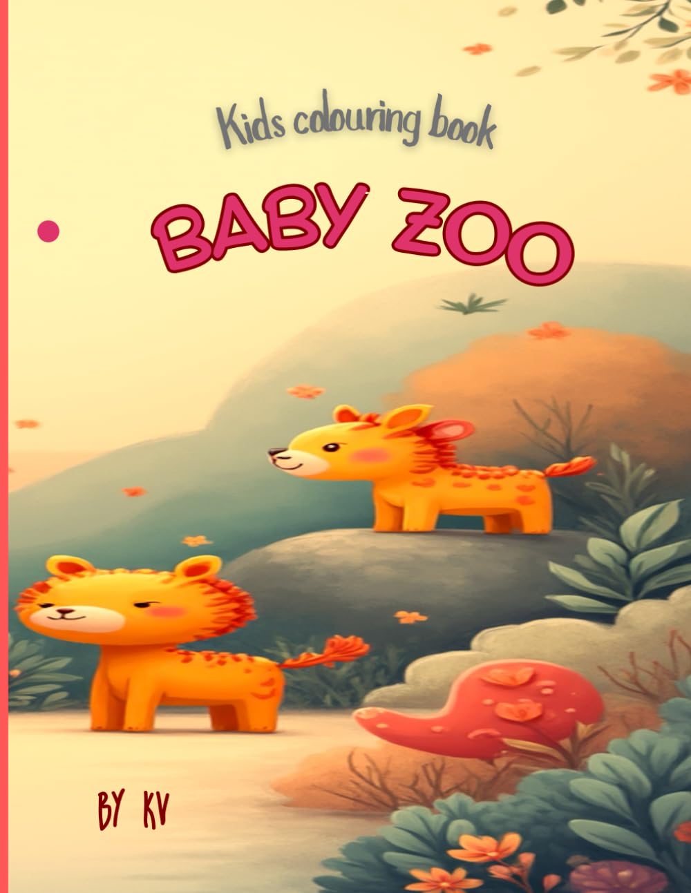 Kids Animal colouring book
