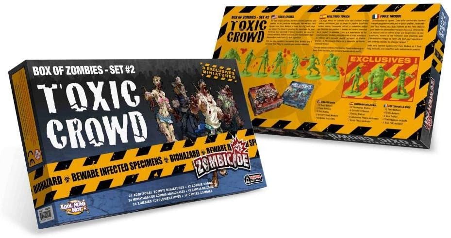 TOP оƒƒERS CMON Zombicide: Toxic Crowd - Box of Zombies (GUG0015)