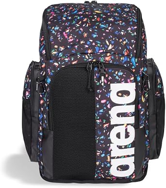 Arena Spiky III backpack, 45 swimming athletes, gym backpack, large training equipment, swimming bag for men and women, 45 liters, tropical