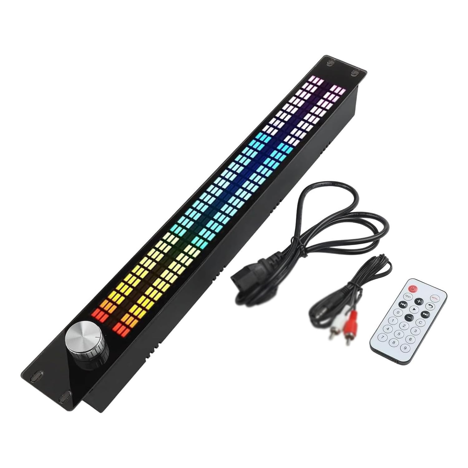 Pantalla De Espectro Musical A Todo Color De 31 Bandas, Ecualizador De Espectro Musical, Ajuste Síncrono Dual De 15 Segmentos, Ajuste De Ganancia Independiente, Montaje En Rack De 1u, para