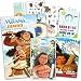 Disney Moana Coloring and Activity Book Super Set -- 3 Moana Books, Over 30 Moana Stickers and Bonus Temporary Tattoos (Moana Party Supplies)