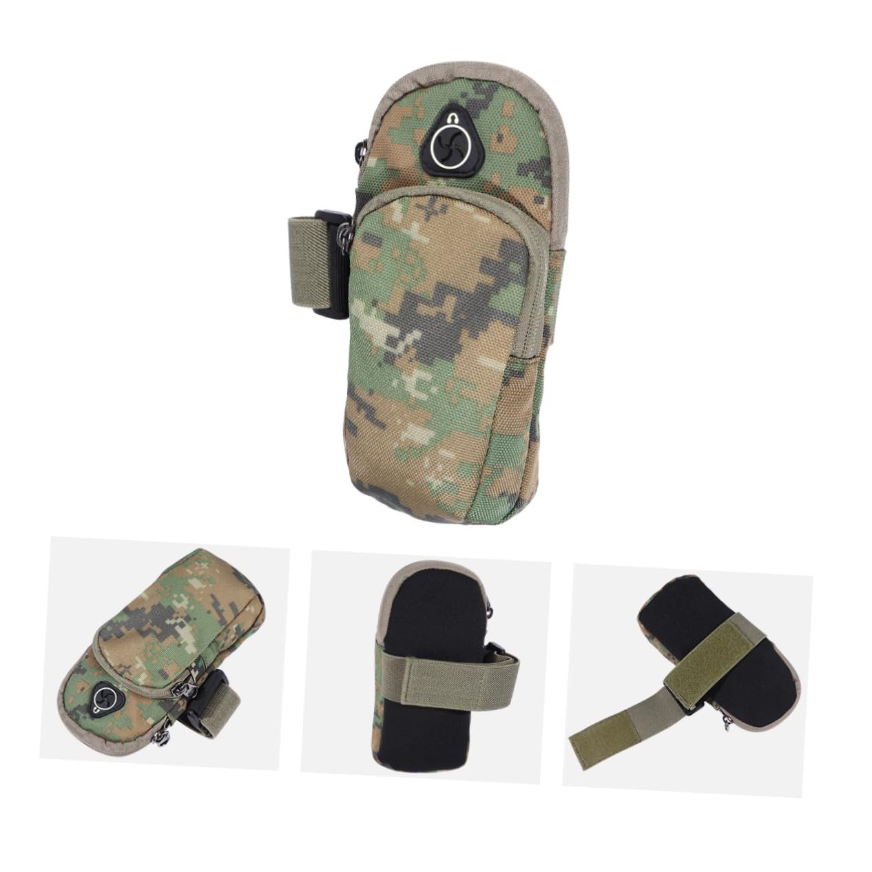 jojofuny 3 Piezas Bolsa de Brazo para teléfono móvil al Aire Libre brazaletes para Correr Bolso de la Banda del Brazo para el teléfono Soporte para Celular Caja del Brazo del teléfono