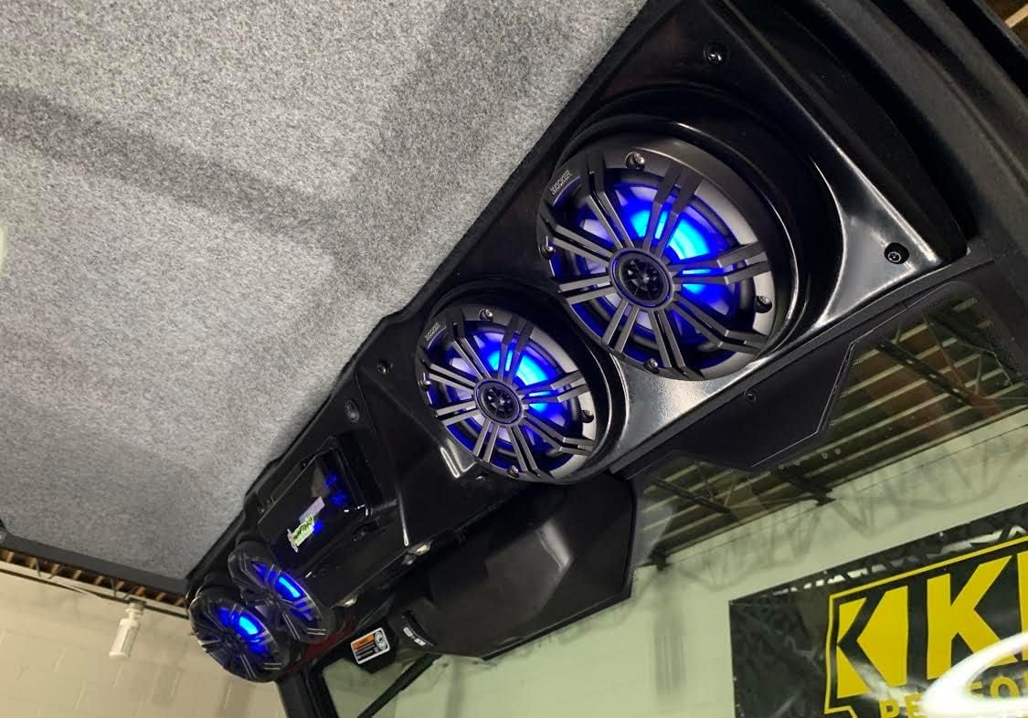 Swamp Donkey- Fits Can an Defender Limited RGB Radio Stereo Sound bar with Mirror